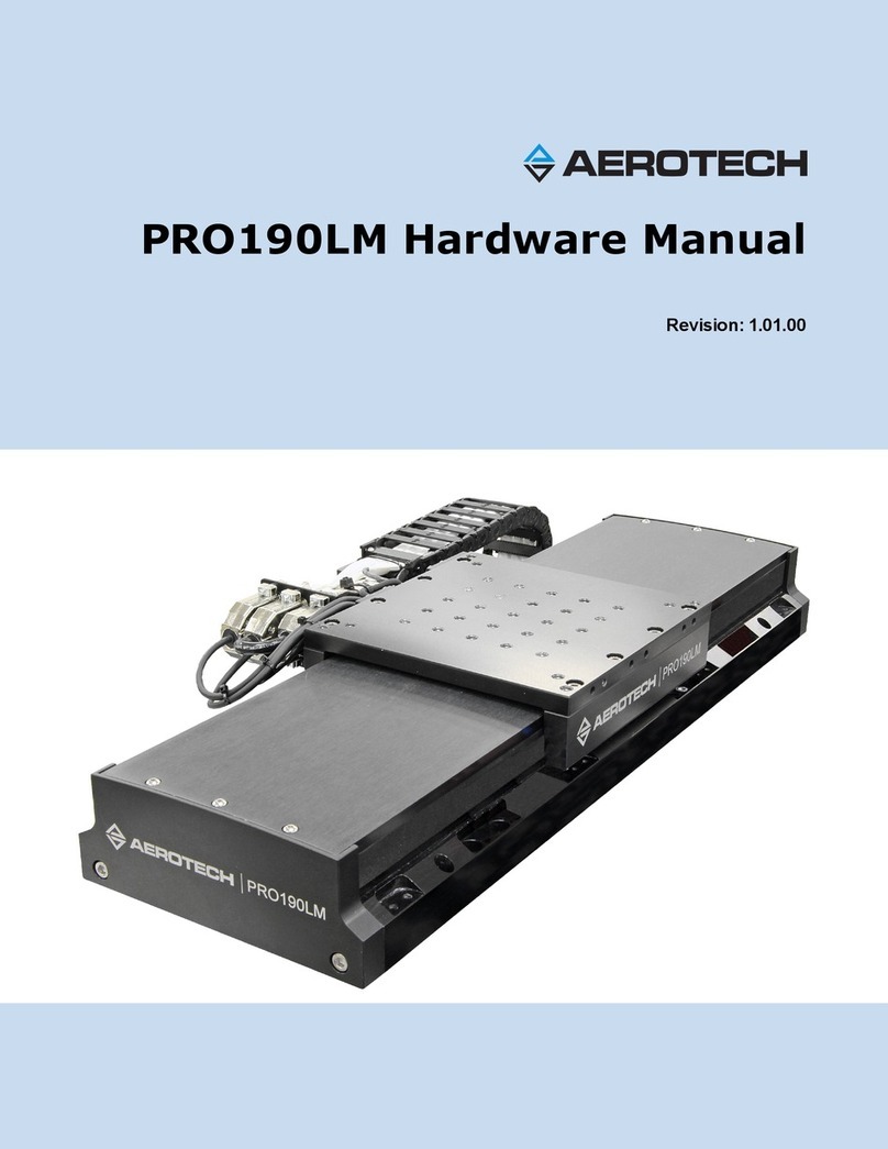 Aerotech PRO190LM User manual