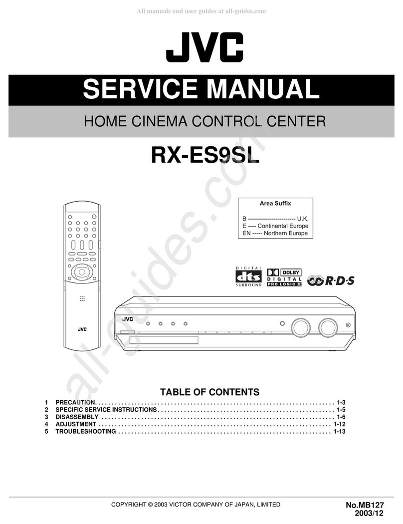 JVC RX-ES9SL User manual