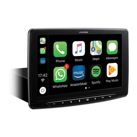 Alpine iLX-F903D User manual