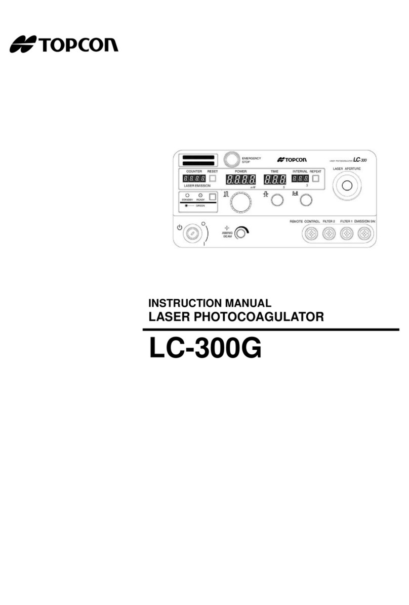 Topcon LC-300G instruction manual