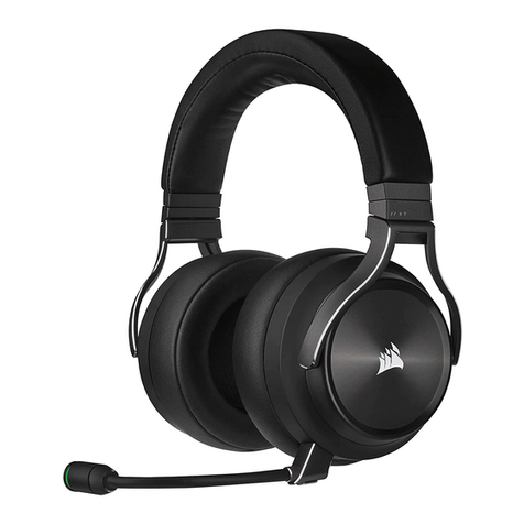 Corsair VIRTUOSO RGB WIRELESS XT User manual