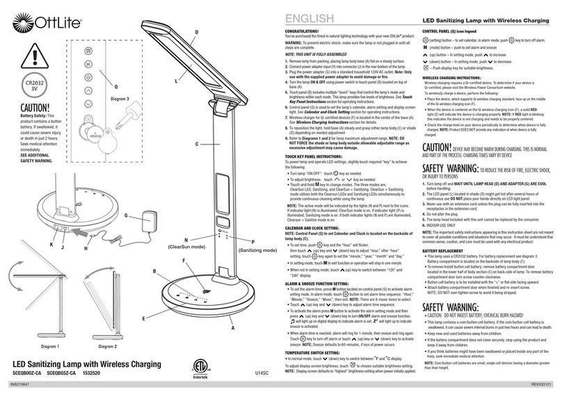 OttLite SCEQB00Z-CA quick start guide