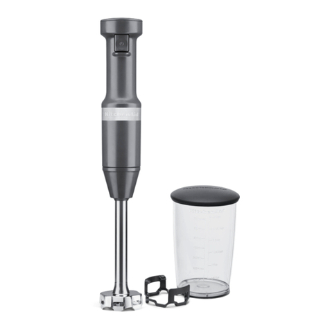 KitchenAid 5KHBV53A User manual KitchenAid 5KHBV53A User manual