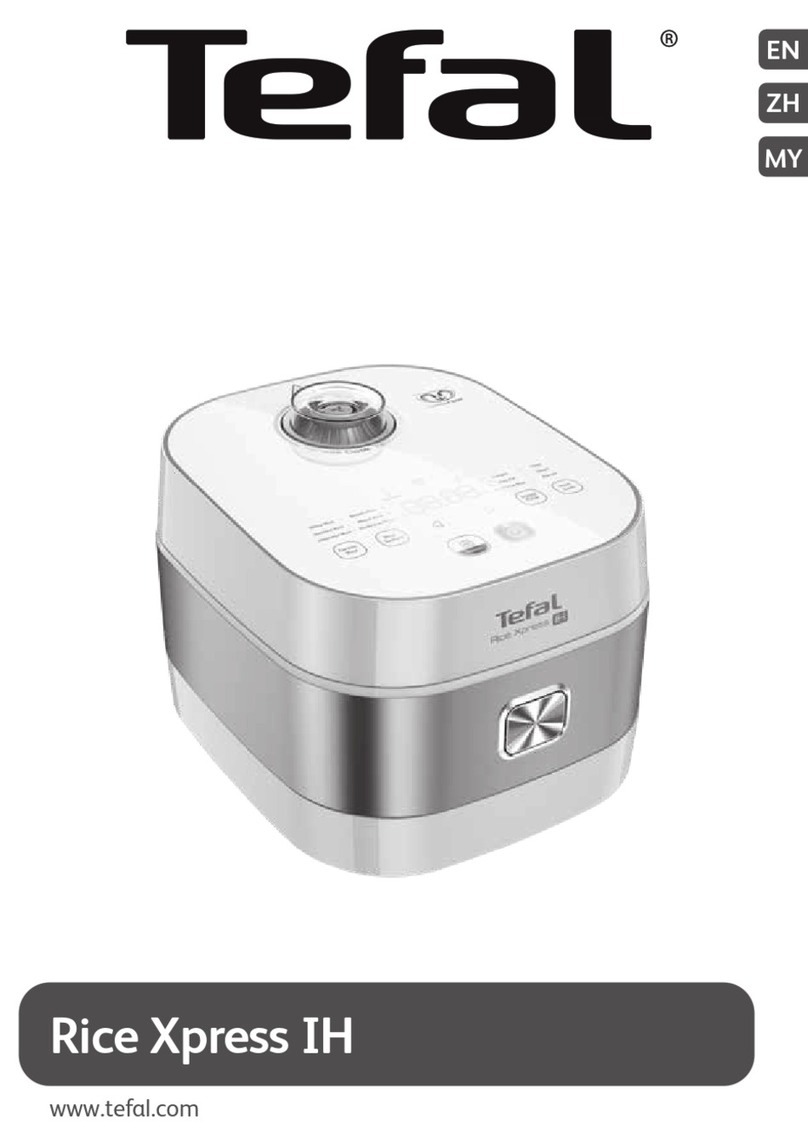 TEFAL Rice Xpress IH manual