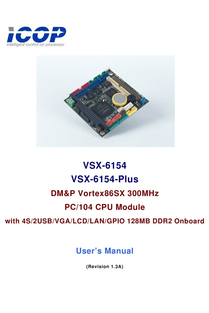 Icop VSX-6154 User manual