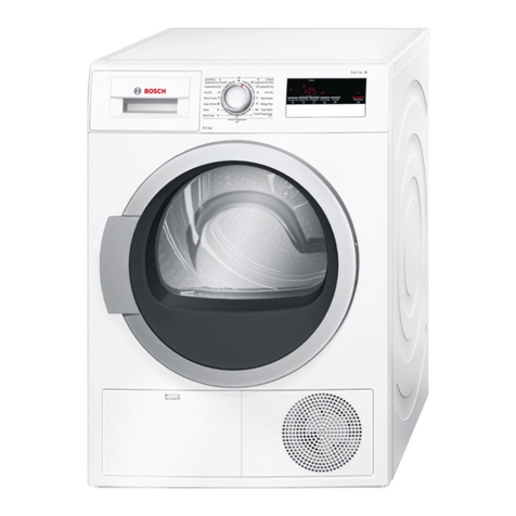 Bosch WTB86202IN Installation and operating instructions
