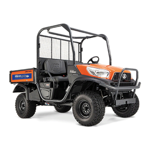 Kubota RTV-X900G User manual