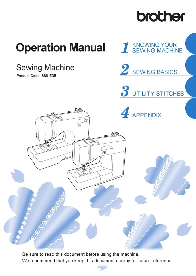 Brother 888-E35 Operation manual