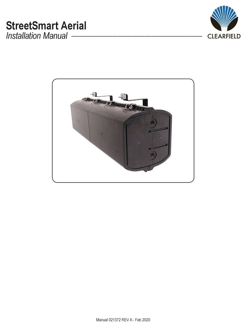 Clearfield StreetSmart Aerial installation manual