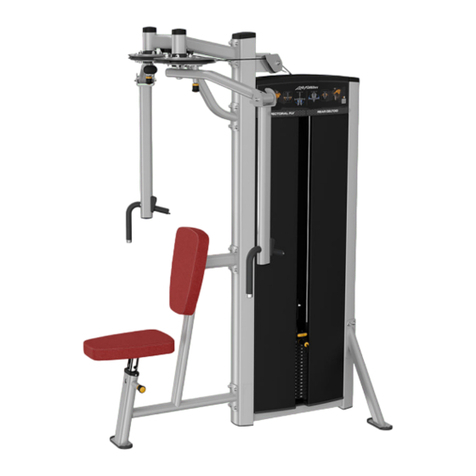 Life Fitness Axiom Series Assembly instructions