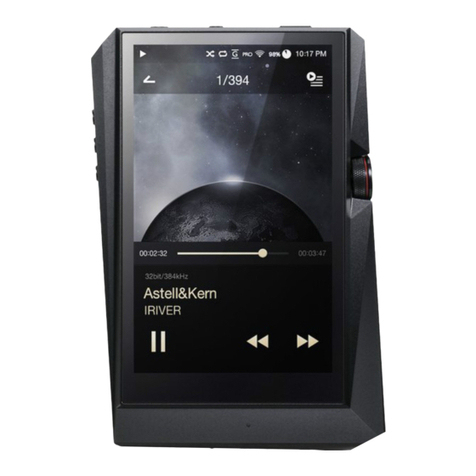 IRiver Astell & Kern AK380 Instruction book