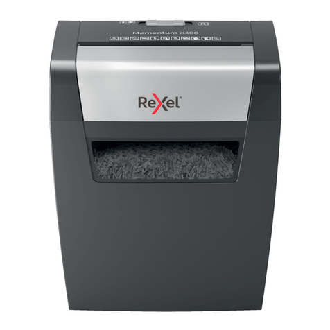 Rexel Momentum X406 User manual