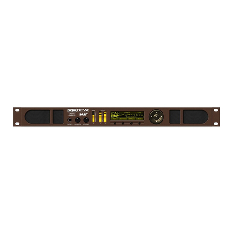 DEVA Broadcast DB3012 User manual