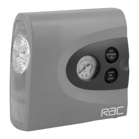 Rac HP121 User manual