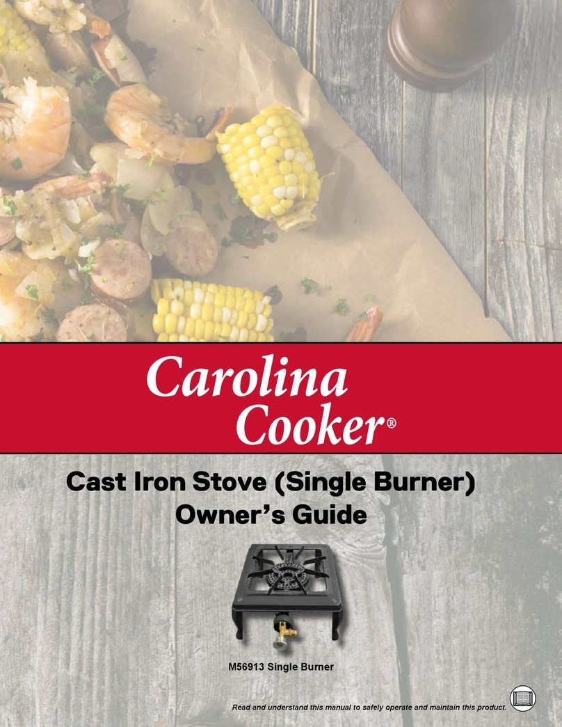 Carolina Cooker M56913 owner's guide