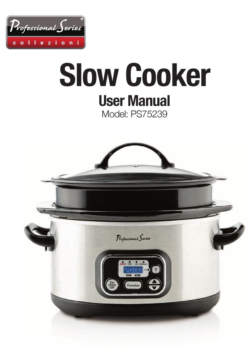 Professional Series PS75239 user manual Professional Series PS75239 user manual