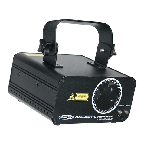 Show Tec Galactic RBP-180 manual