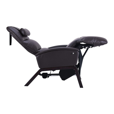 SVAGO ZG-Recliner SV-200 use and care manual