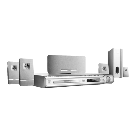 Philips HTS3500S quick start guide