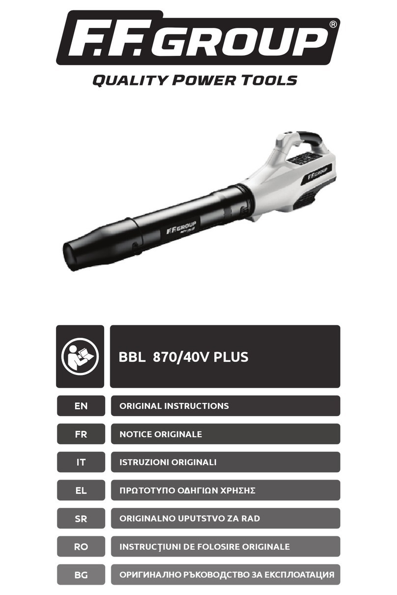 F.F. Group BBL 870/40V PLUS Original instructions