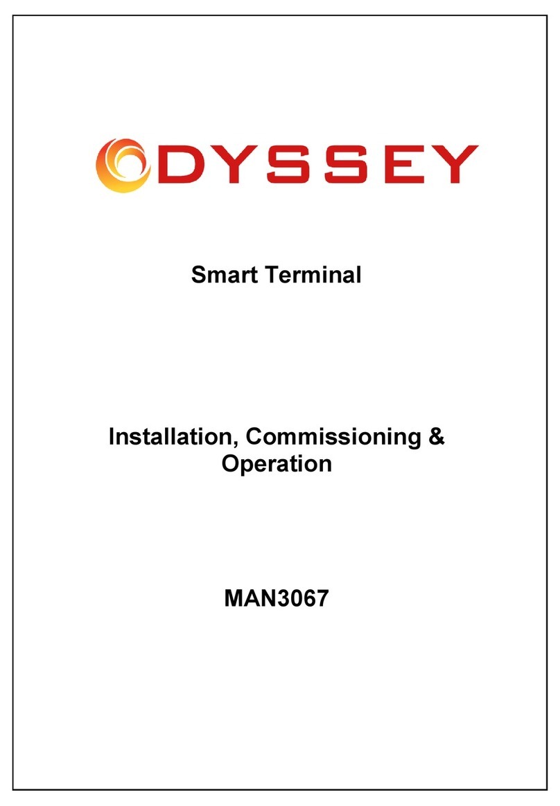 Odyssey MAN3067 Installation, commissioning & operation