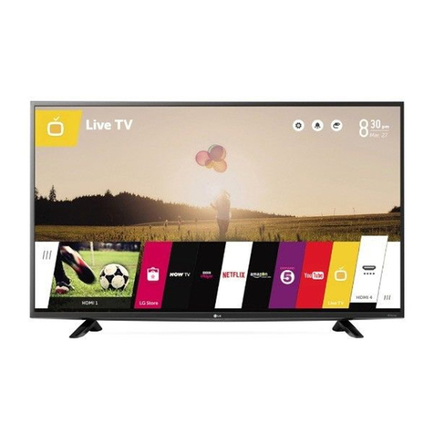 LG 43UF640 SERIES User manual