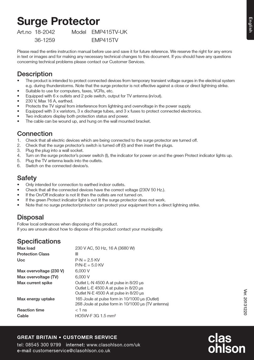 Clas Ohlson EMP415TV-UK quick start guide