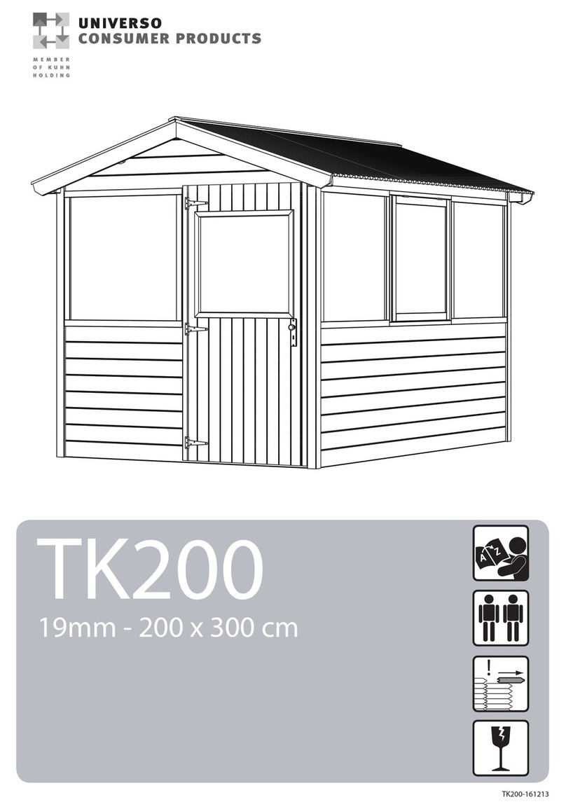 Universo Consumer Products TK200 Assembly instructions Universo Consumer Products TK200 Assembly instructions