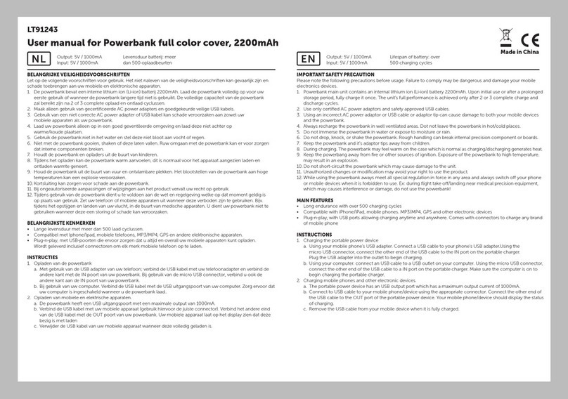 TOPPOINT LT91243 user manual