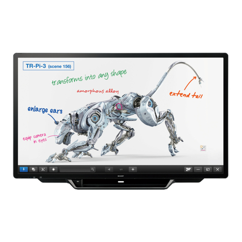 Sharp PN-70TH5 User manual