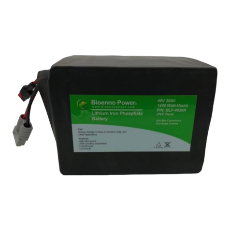 Bioenno Power BLF-4830A User manual