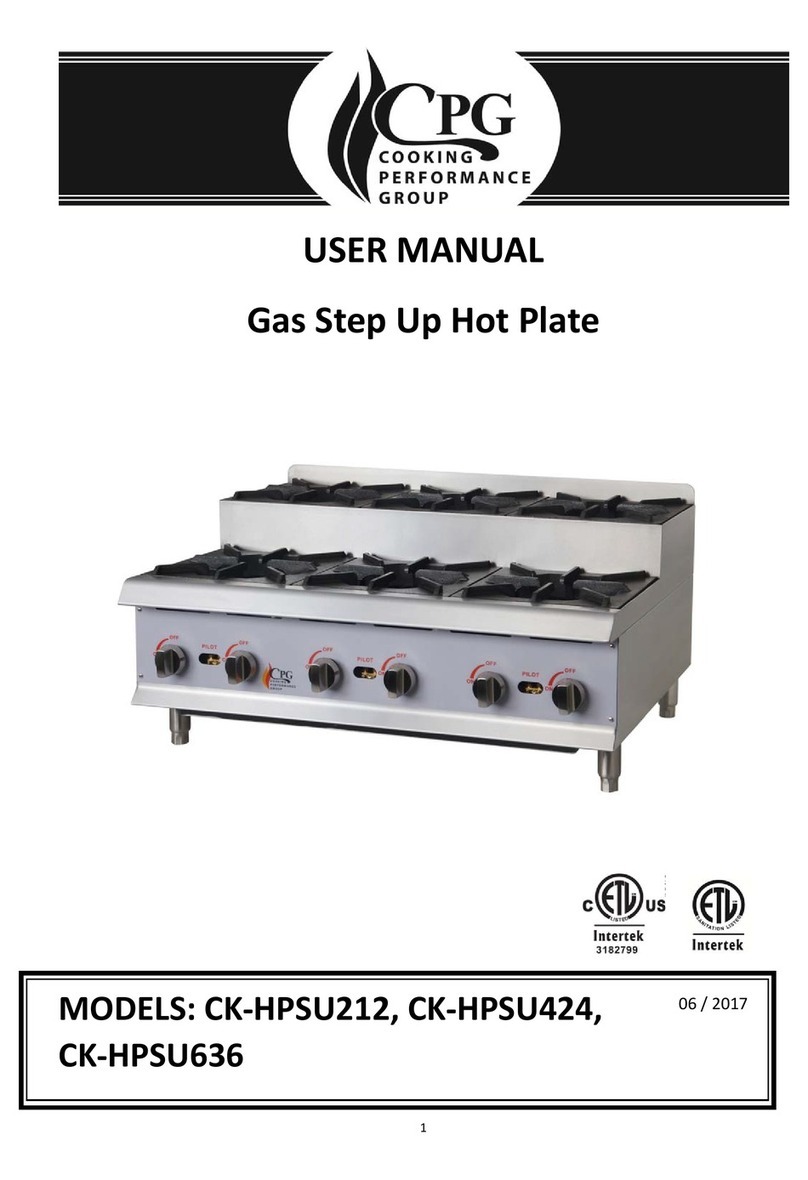 CPG CK HPSU212 user manual