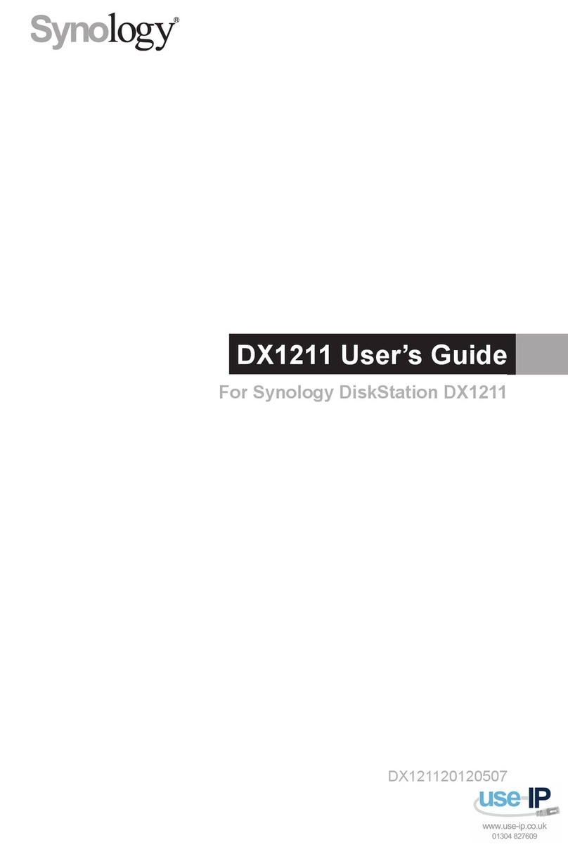 Synology DX1211 User manual