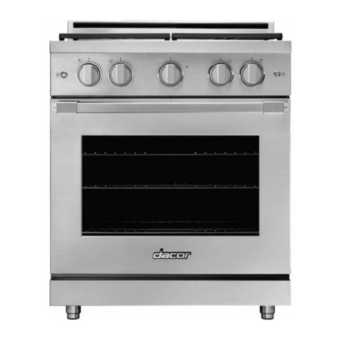 Dacor Professional HGR30PS User manual