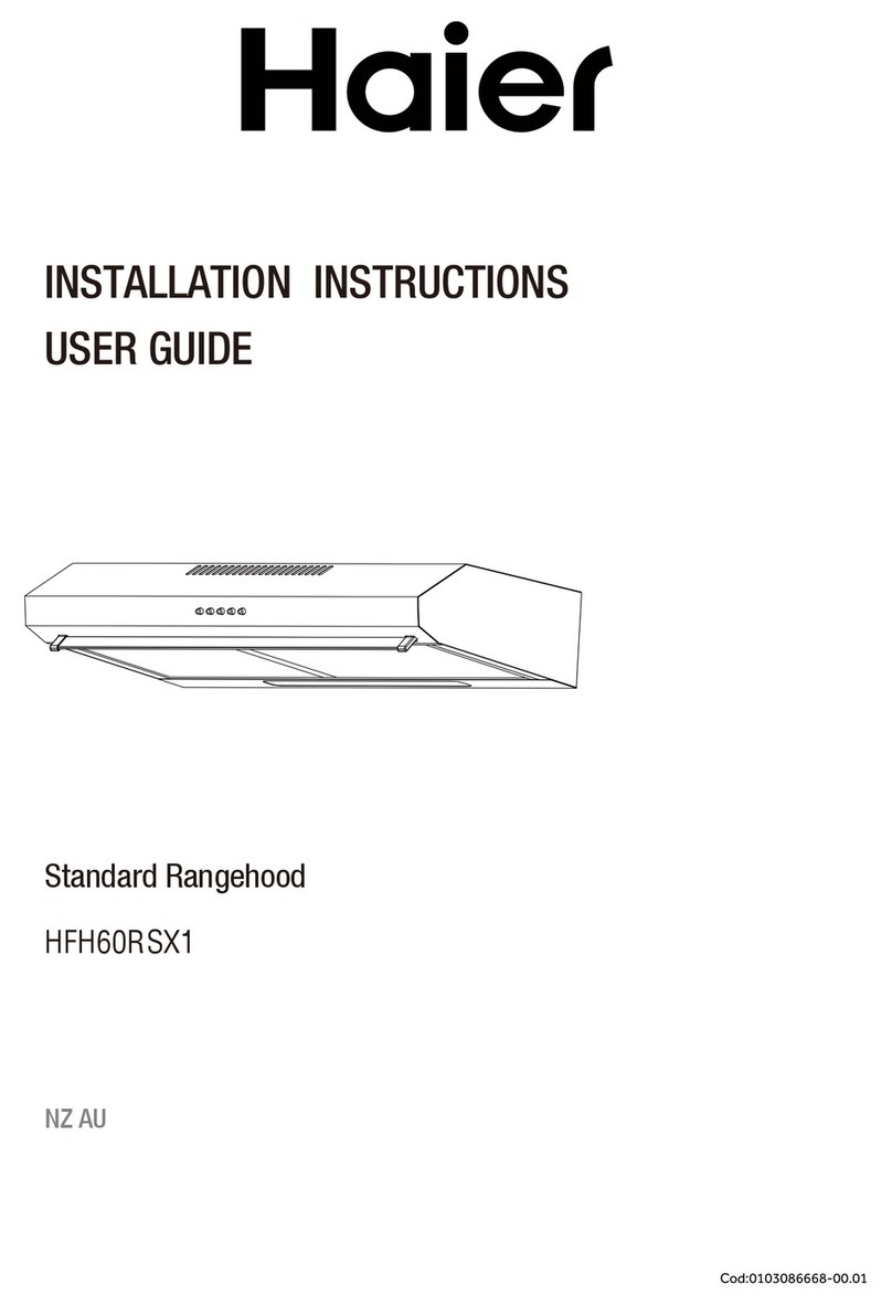 Haier HFH60RSX1 User manual