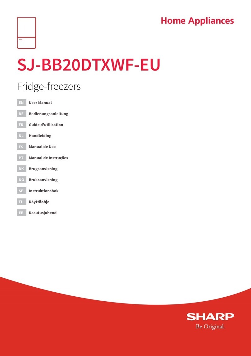 Sharp SJ-BB20DTXWF-EU User manual