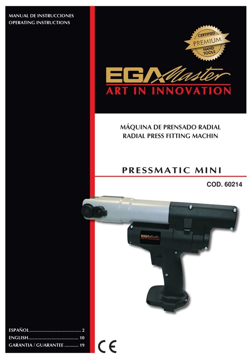 EGAmaster PRESSMATIC MINI User manual EGAmaster PRESSMATIC MINI User manual
