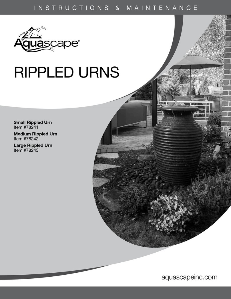 AquaScape 78241 Instructions & maintenance