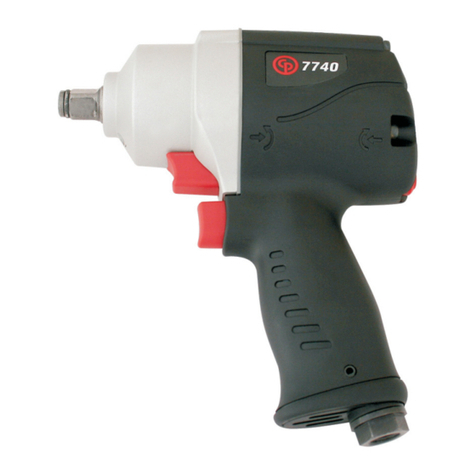 Chicago Pneumatic CP7740 Series Operator's manual