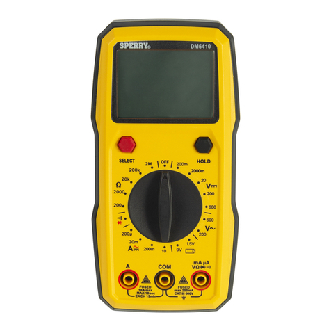 Sperry instruments DM6410 User manual