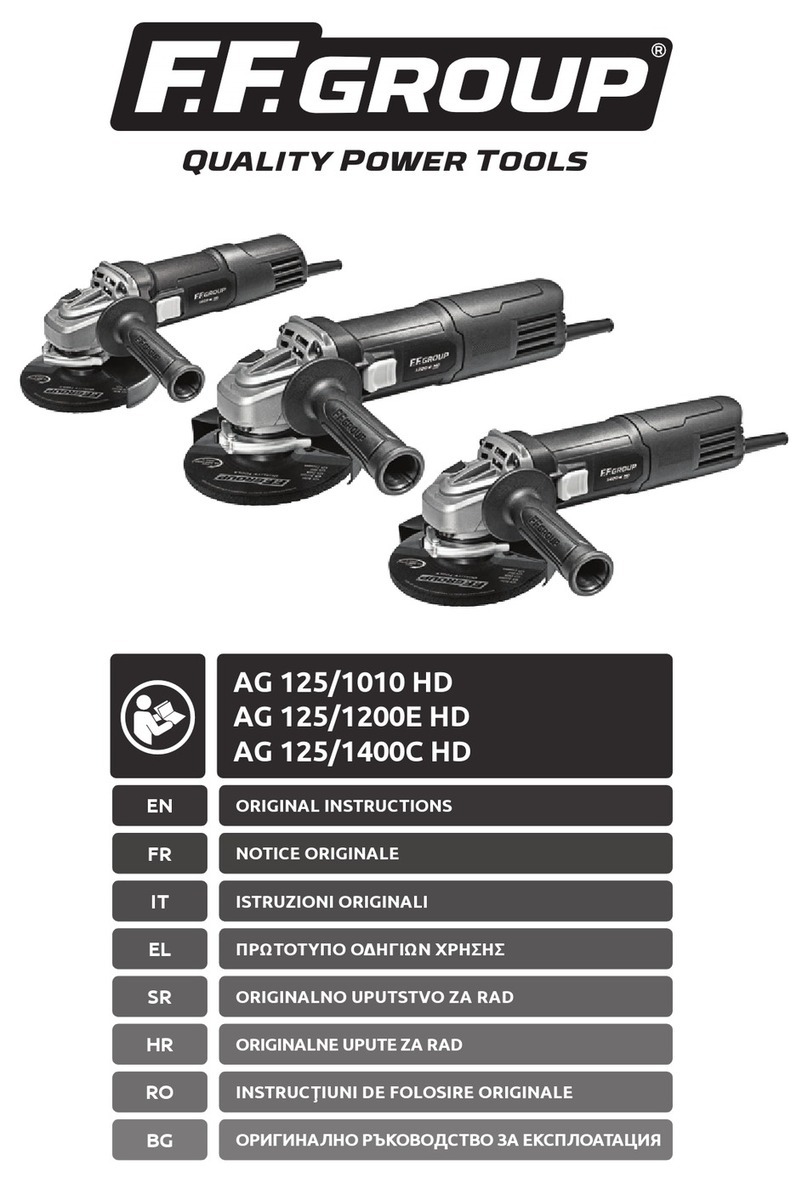 F.F. Group AG 125/1010 HD Original instructions F.F. Group AG 125/1010 HD Original instructions