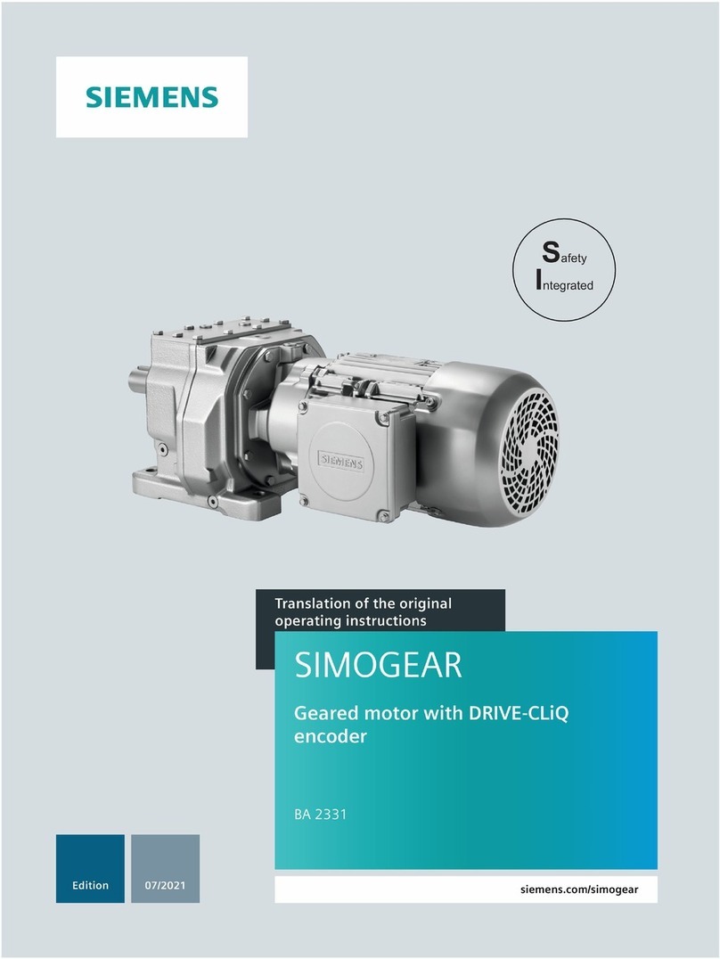 Siemens Simogear BA 2331 Quick guide