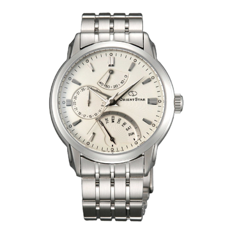 ORIENT STAR SDE00002W0 manual
