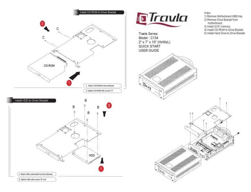 Travla C134 Quick start user guide