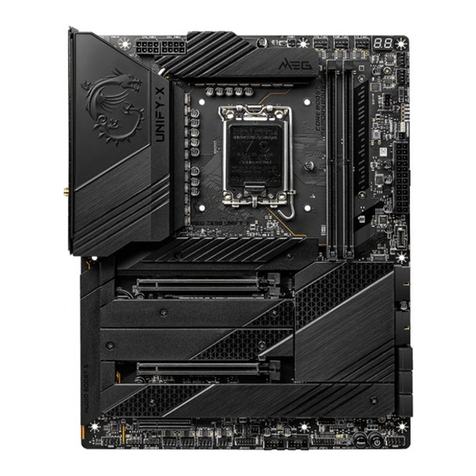 MSI MEG Z690 UNIFY-X quick start