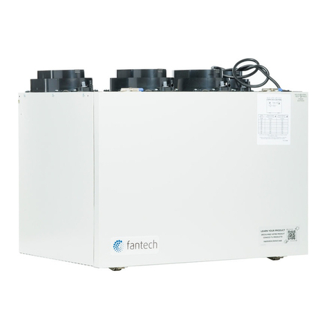 System air Fantech FLEX VHR 150R Installation and operation manual