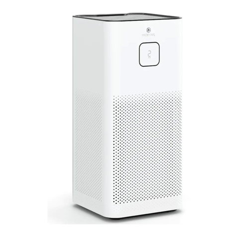 Medify Air MA-50 Instruction manual and  warranty information