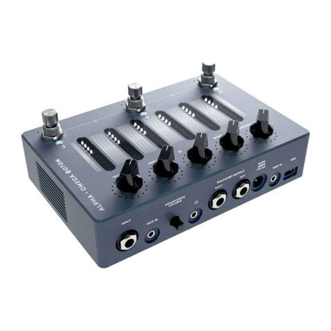 Darkglass Electronics ALPHA OMEGA PHOTON owner's manual