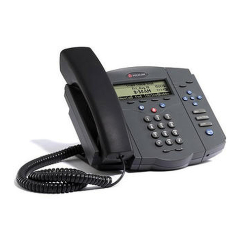 ADTRAN Polycom SoundPoint IP 430 User manual