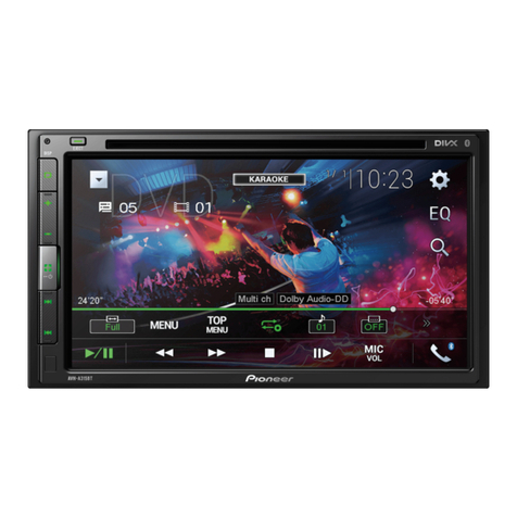 Pioneer AVH-A315BT owner's manual